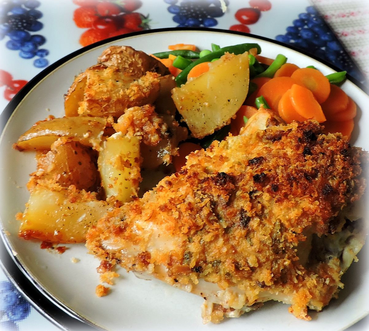 The English Kitchen Baked Chicken with Tarragon and Dijon Mustard